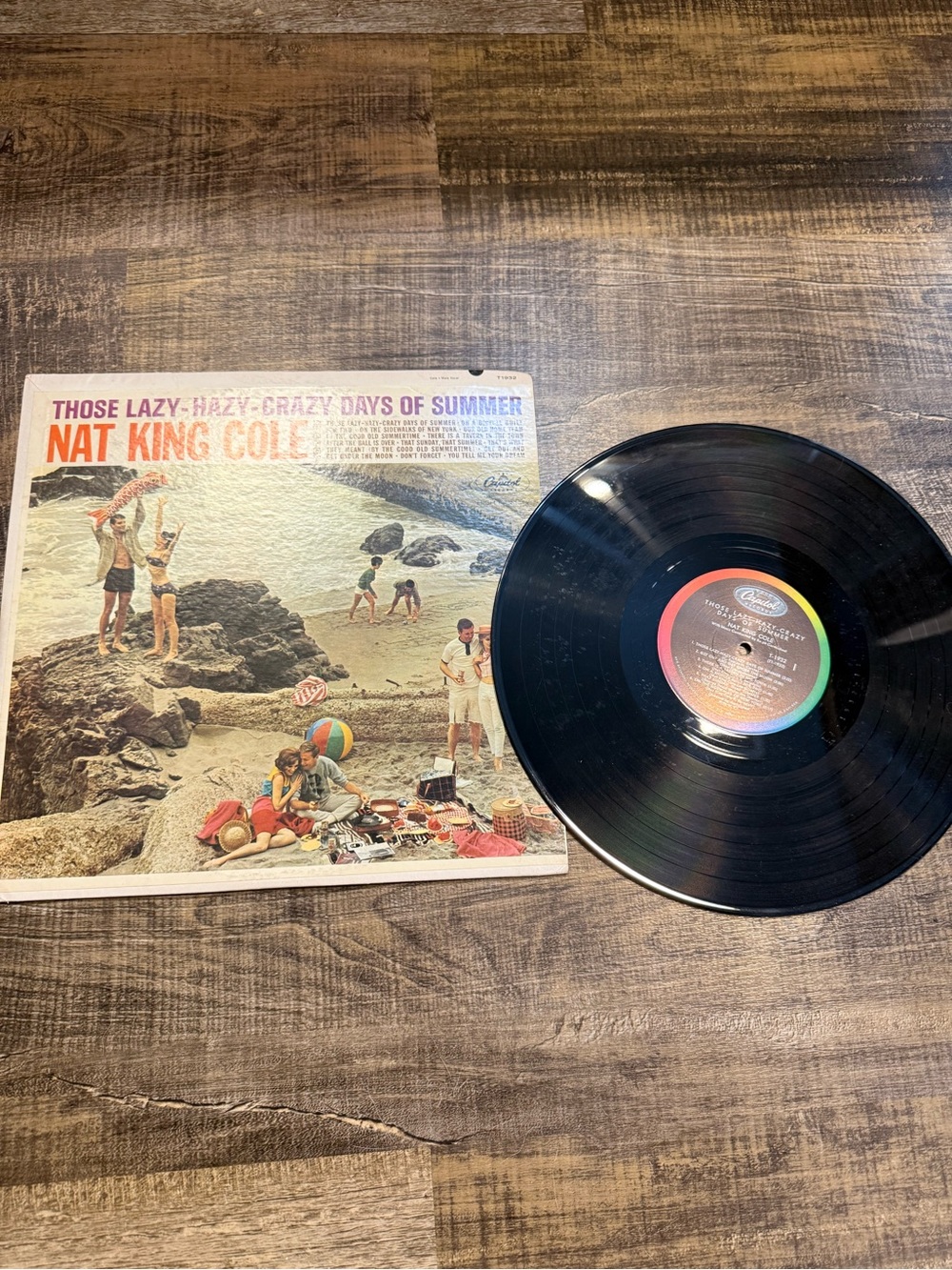 Sold -Nat King Cole – Those Lazy, Hazy, Crazy Days of Summer Vinyl Record (Black